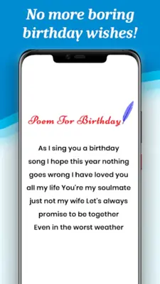 Great Poems For All Occasions android App screenshot 2